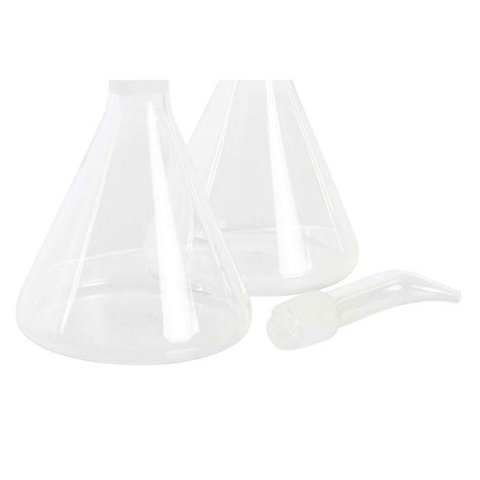 Sada na olej a ocet - DKD Home Decor - S3041779 - Průhledný kov - Borosilikátové sklo - 200 ml