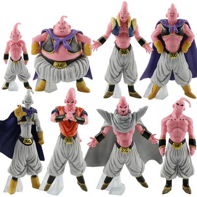 8 pièces/Ensemble Dragon Ball Z Figurine Anime Majin Buu Buu Gros Figurine d'Action en PVC Modèle de Collection Jouets Cadeaux Enfants Adultes Statue Anime
