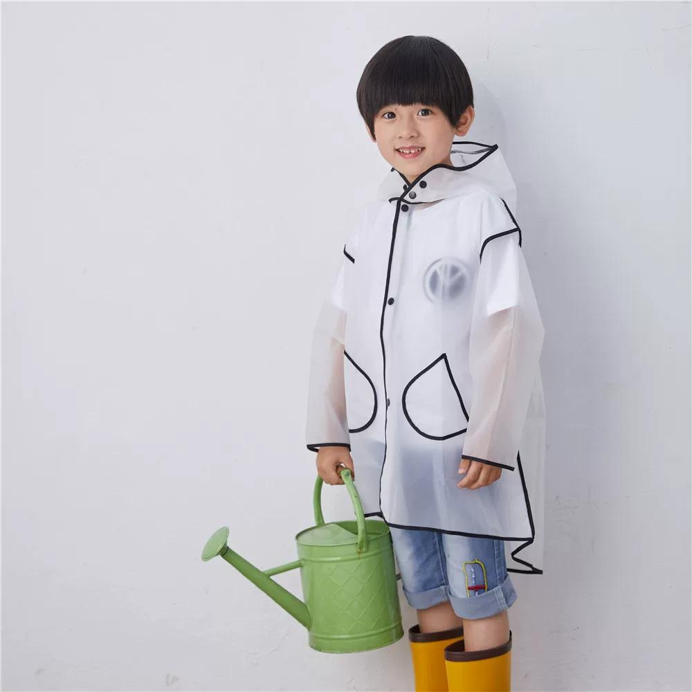 Deutscher Kinder-Regenmantel Kleine Gelbe Ente Ufo Sturm-Regenponcho Faltbarer Umhang-Stil für Jungen und Mädchen 2026 Neues Modell