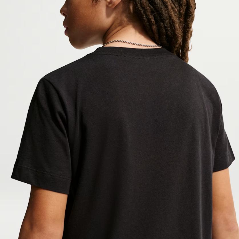 Nike Sportswear Cotton Round Neck Casual T-Shirt Kids Tops IM6652-010