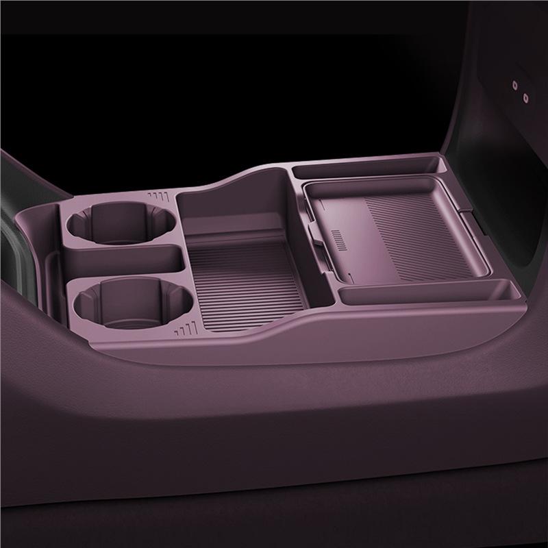 Silikonmatte für Xiaomi YU7 Bedienfeld: Kabelloser Ladegerät, Rutschfester Untersetzer, Innenraumzubehör