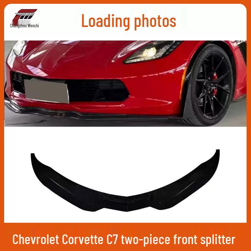 Sporty Front Lip & Splitter Kit for 2014-2019 Chevy Corvette C7