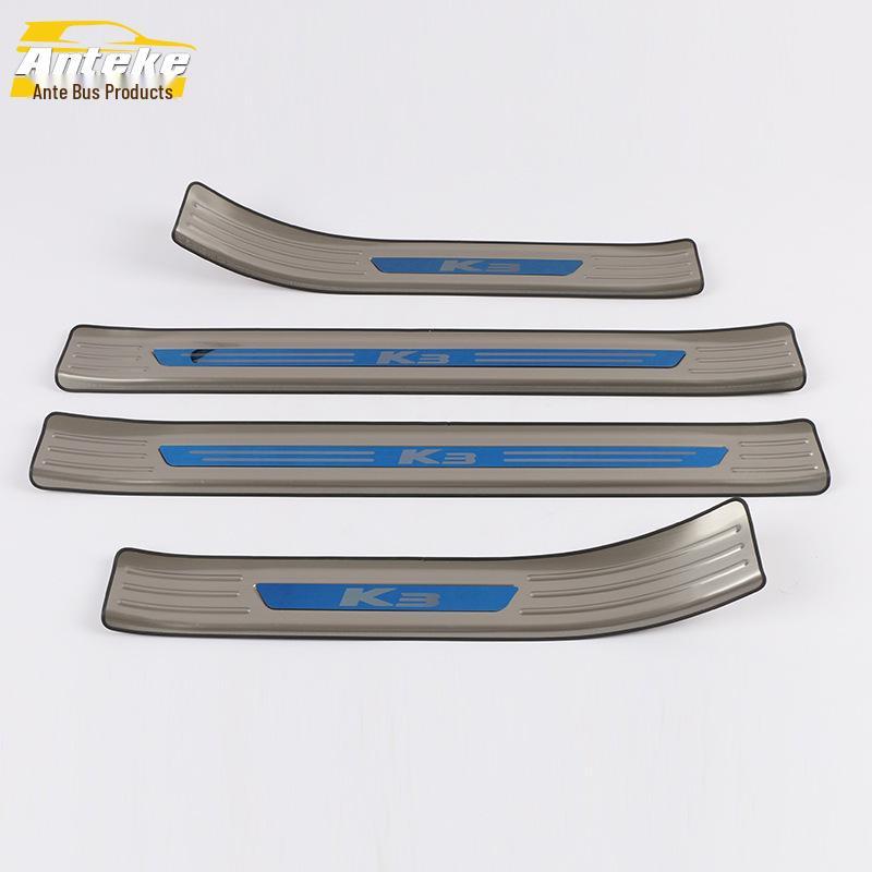 19 K3 Sill Trim & Bumper Trunk Plate Anti-Scratch Scuff Strip