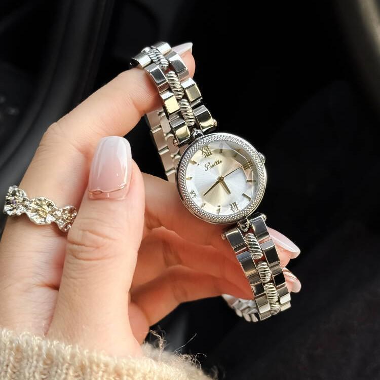 9821 Steel Belt Women'S Watch Niche Women'S Steel Belt Quartz Watch