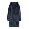 Linea Womens/Ladies Polyester Oversized Hoodie Blanket
