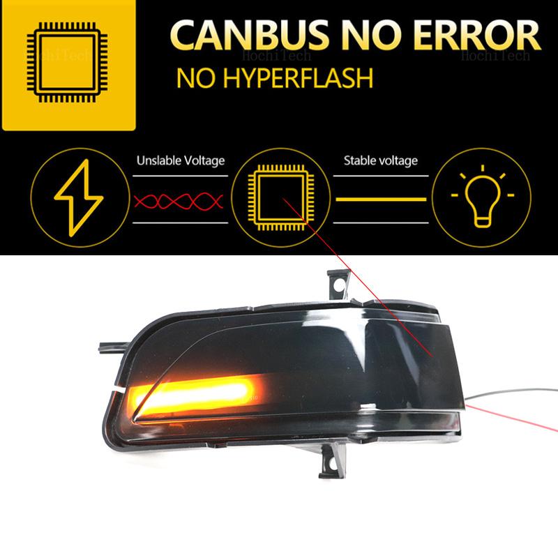 LED Dynamic Turn Signal Indicator Light Blinker Lamp For Honda CRV CR-V 2007-2011 Crosstour 2011-2016 Side Rearview Mirror Light