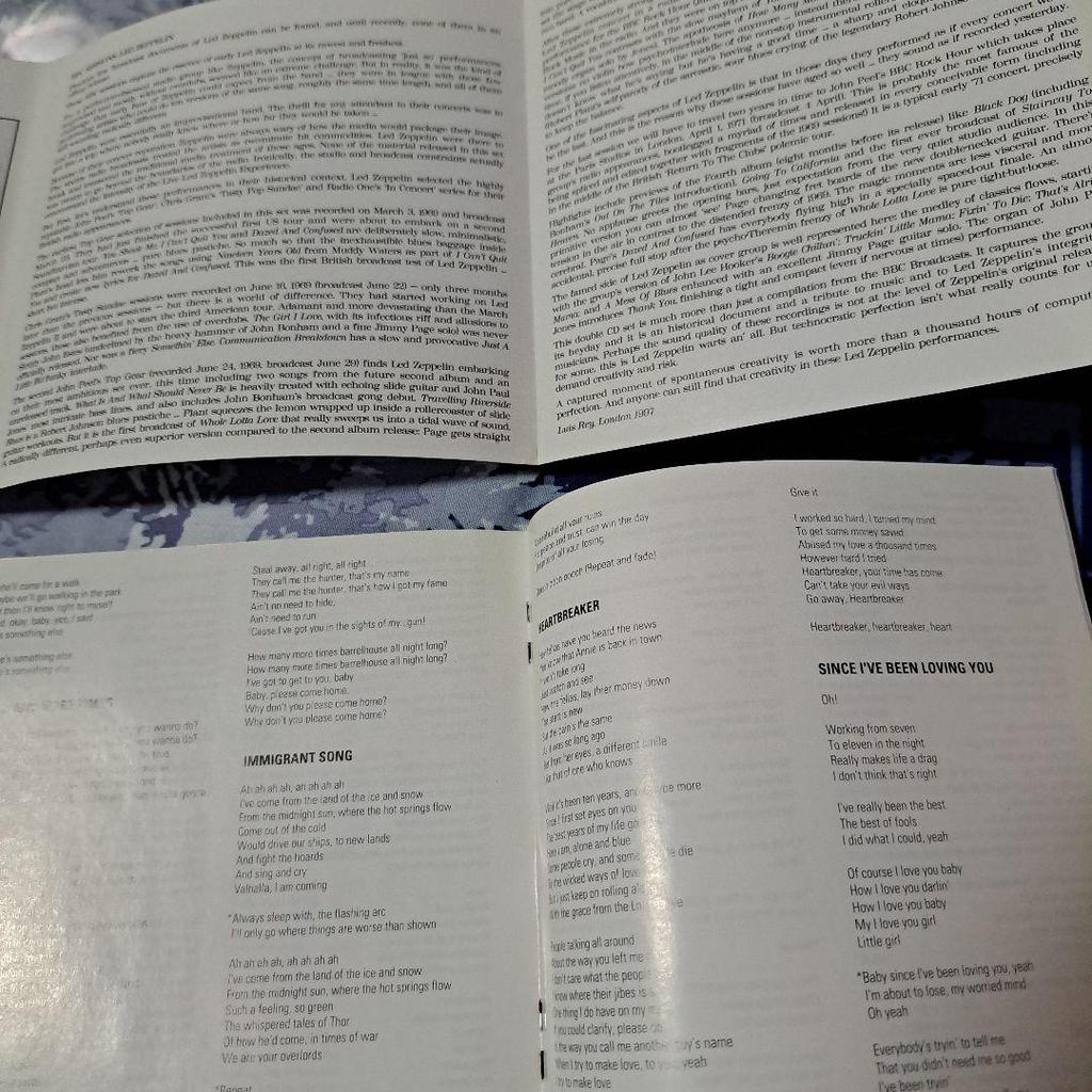 [USED] CD/Led Zeppelin...BBC Live (2-disc set)