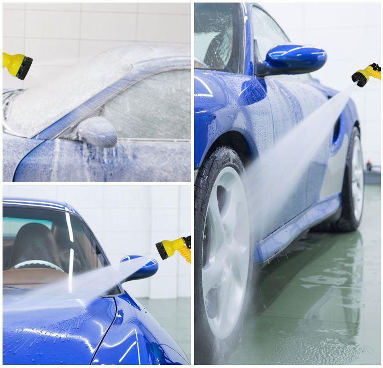 High-Pressure Soft Water Hose for Gardening, Car Washing, and Household Use - Flexible, Gardening, Explosion-Proof, 4-Point Thin Tube