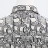 Shiz Madam Women S Allen Boucle Pattern Collar blouSe T57379
