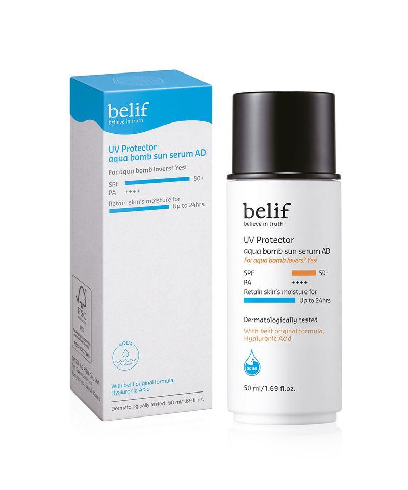 Belif UV Protector Aqua Bomb Sun Serum AD