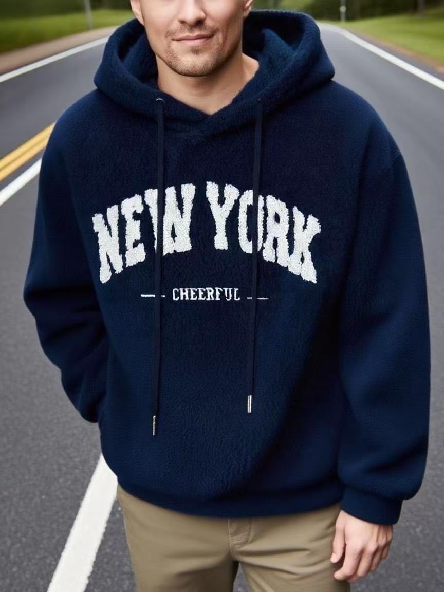 

Европейский и американский принт, трендовый бренд, независимая станция, 3D худи со шнурком, куртка, повседневный спортивный стиль, мужской XXXL тёмно-синий