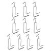 10pcs Stainless Steel Hooks Suitable for Barbecue Picnics and Homes Kitchen HX6C