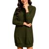 2026 European & American Women's Casual Long-Sleeve Hoodie Dress