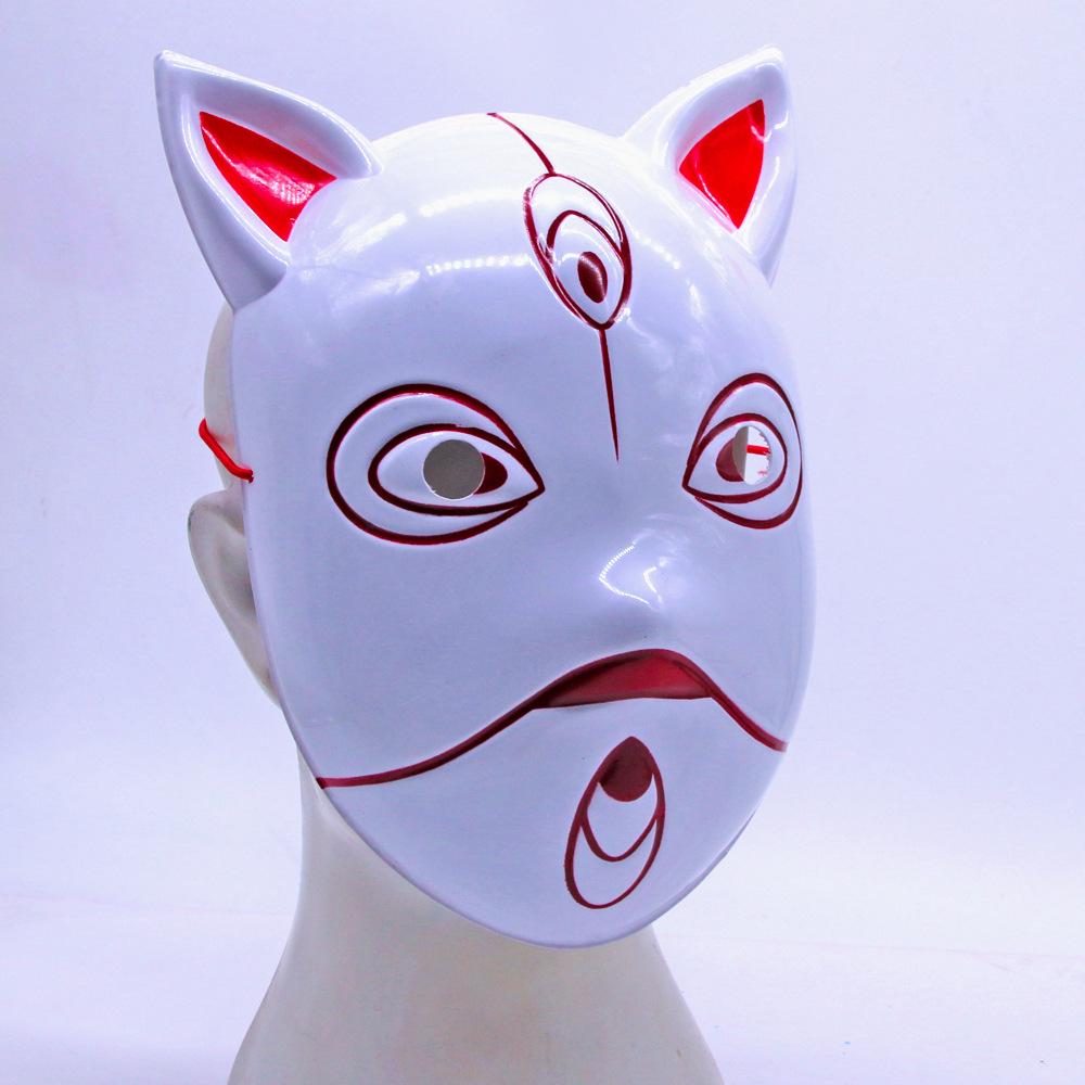 Ninja Kakashi Anbu Cosplay Mask for Halloween - Adult Demon Slayer Theme