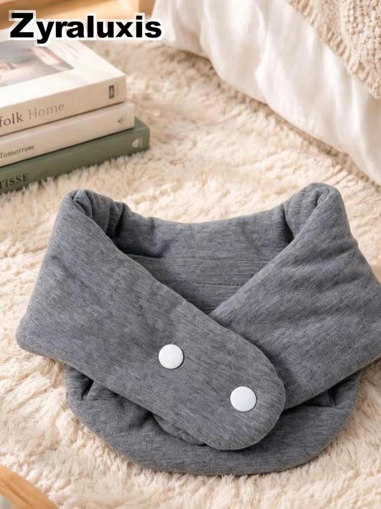 [Neck Protector] Cotton Neck Warmer, New Autumn & Winter Thickened Design with Pocket for Heat Pads, Thermal Neck Gaiter Wholesale