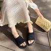 Hausschuhe mit Rock Oberbekleidung Damen Sommerhausschuhe Sommer am Meer Oberbekleidung wunderschön kühl 2025 neue Damen Französische Sandalen