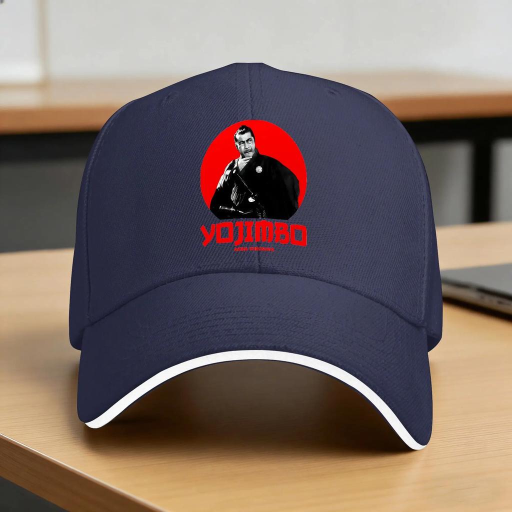Akira Kurosawa Yojimbo Samurai Film Baseball Cap Kpop Rock Sun Visor Trucker Hat Couple Women Trendy Design Snapback Cap