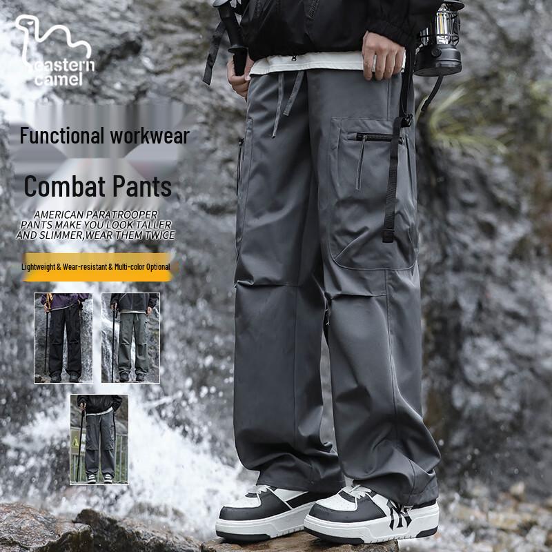 

EASTERN CAMEL Men s Spring/Autumn Outdoor Water-Repellent Cargo Pants L