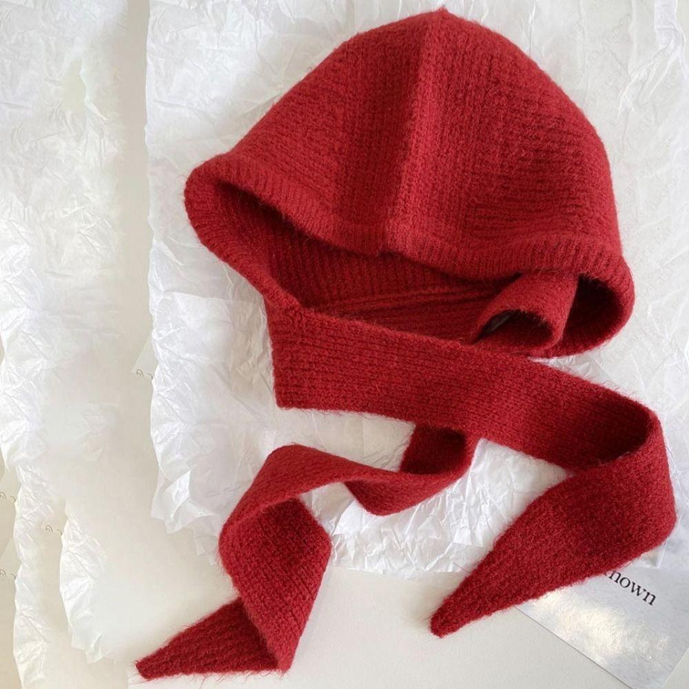 Scarf Cap Balaclava Hat Pullover Hat Winter Cap Cute Hooded Hat  Winter/Autumn