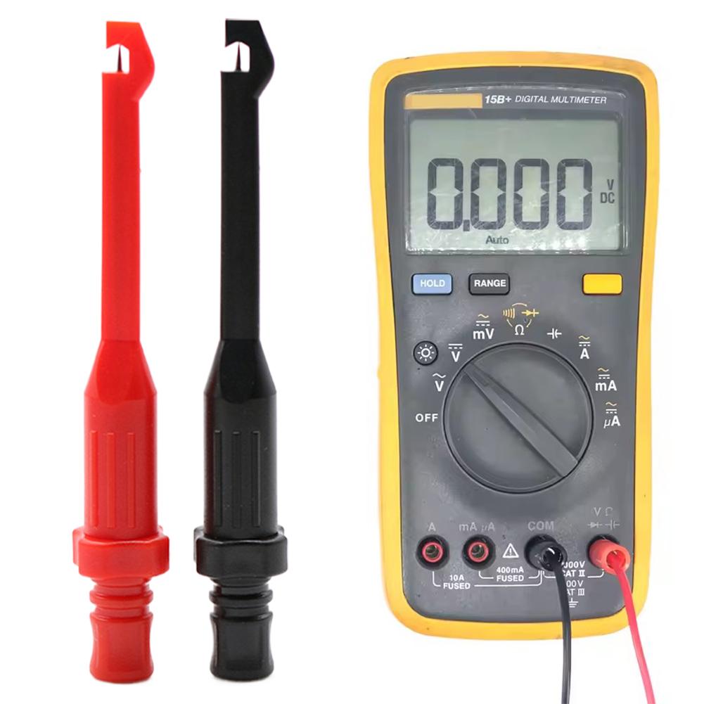 2PCS Piercing Probes For Car Circuit Detection Diagnostic Tool Test Clip Cable Repair Tools For Multimeters Oscilloscopes