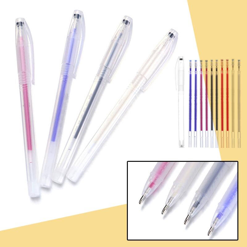 10pcs Temperature Disappearing Heat Erasable Magic Marker Pen Fabric Pens Line Marking DIY Craft Sewing Accessories