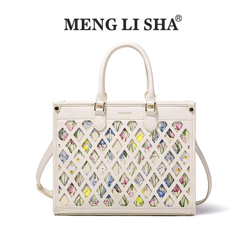 

Bag Women New Niche Design Hollow High-end Sense One Shoulder Crossbody Commuter Large Capacity Portable Tote Bag