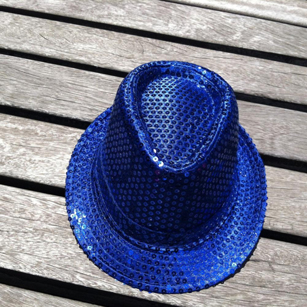 Children Jazz Top Hat Bright Color Sequined Show Hat