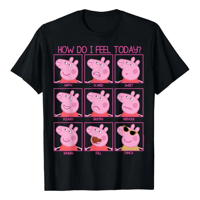 Camiseta How Do I Feel Today De Peppa Pig S