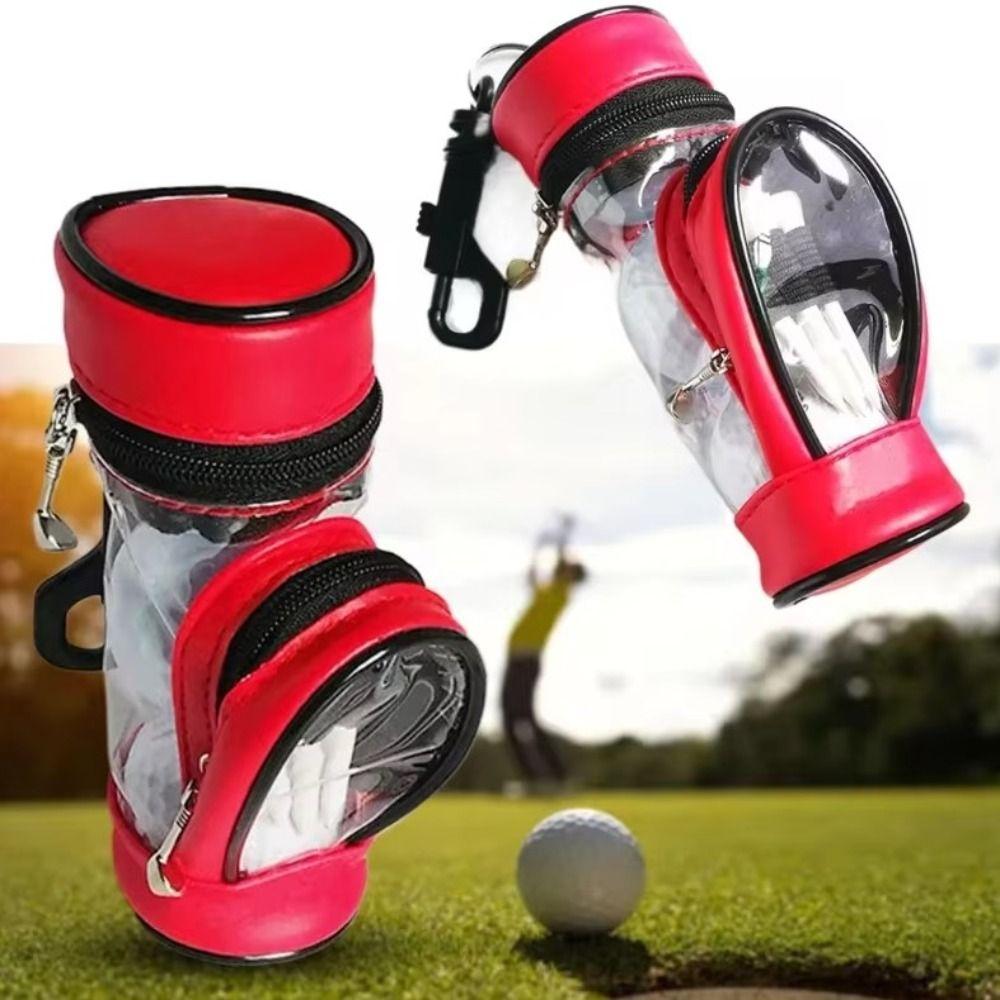 Waterproof Golf Ball Waist Pack Can Hold 3 Balls Golf Waist Pouch Golf Ball Storage Bag  Gift