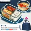 UOSO Microwave-Safe Glass Lunch Box