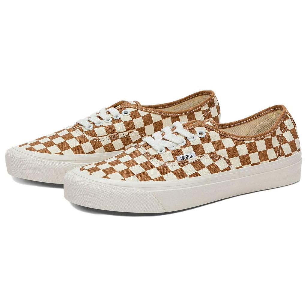 Vans Authentic 44 DX Checkerboard - Chipmunk Unisex Sneakers Brown VN0005U8GWT