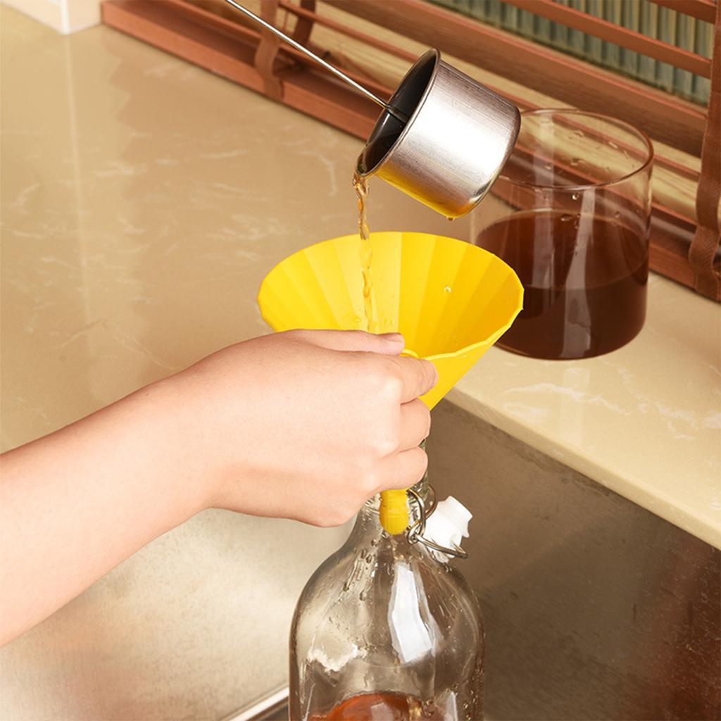 Haushalt Öltrichter Weinleckage Großer Durchmesser Einfülltrichter