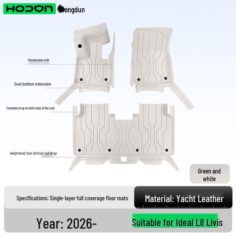 Li Auto L8 Livis/Ultra 2026 Floor Mats for Car Interior Enhancement