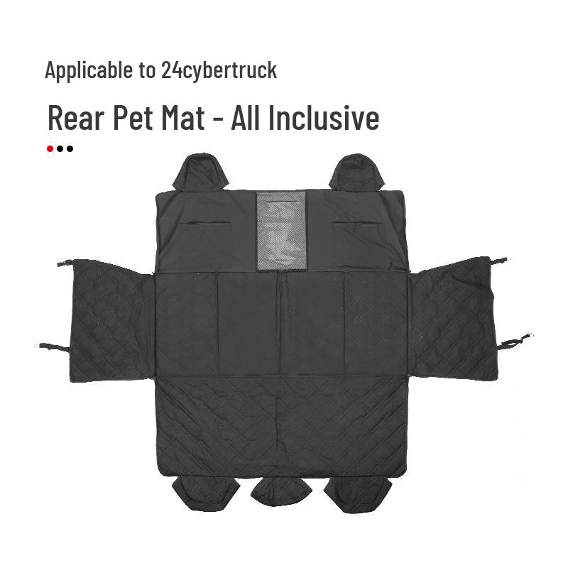 Tesla Cybertruck Rear Seat Pet Mat - Full Coverage Oxford Cloth Cushion