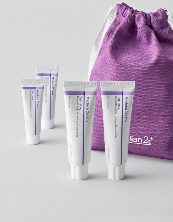 

Dongkuwa Pharmaceutical Centelian 24 Madeca Cream Tightlifting 50ml Duo Set 50ml 2ea + 15ml 2ea + Curly Pouch