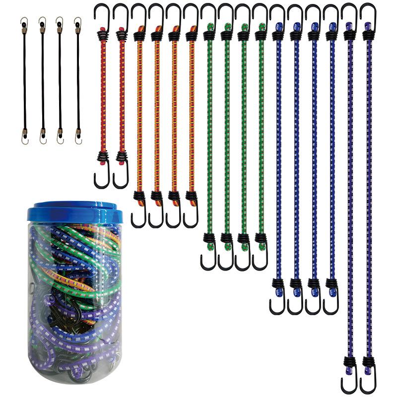 Electric Bike Bungee Tie-Down Strap: Multi-use Rubber Cord for Bicycle Luggage and Rack Securement