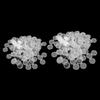 200Pcs Round Coin Dustproof Storage Display Container Case 2mm