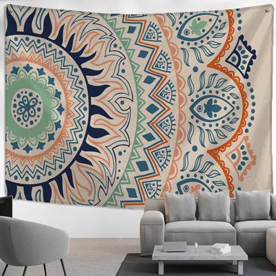 Floral Texture Background Tapestry Wall Hanging Art Mandala Hippie  Home Decor Background Cloth