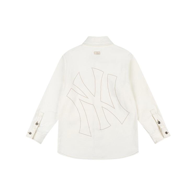 New MLB New York Yankees Shirt Unisex Ivory White 31WSN2111-50I