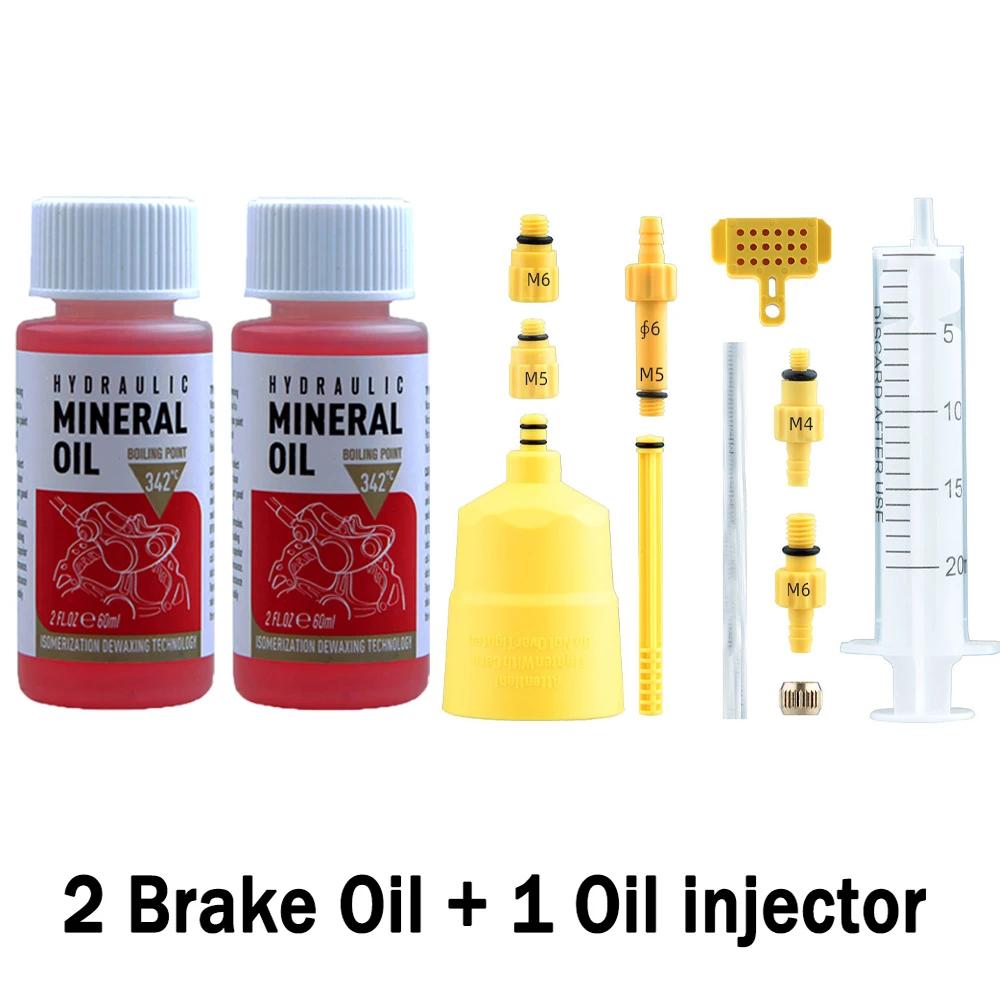 Bicycle Brake Fluid Mineral Oil System Fluid Cycling Mountain Bikes for Bike Accessorie Oil Injector Hydraulic Disc Brake Oil
