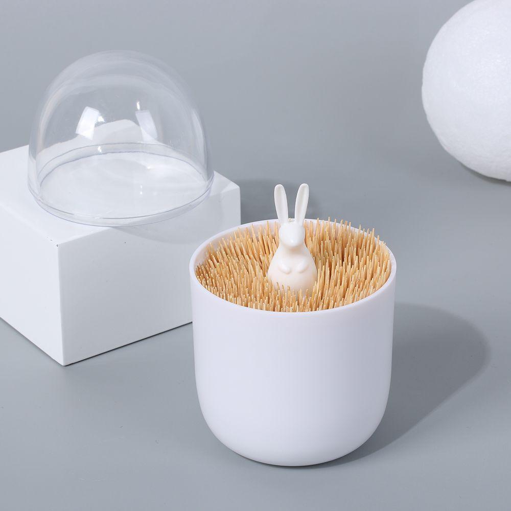 & Living Animal Toothpicks Holder Cotton Bud Holder Case Toothpick Boxes Cotton Swab Storage Box