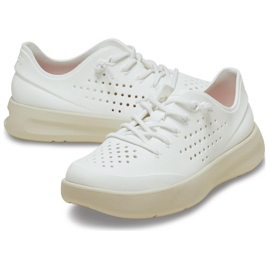 Crocs In Motion Pacer Comfortable Versatile Low-Top Casual Shoes Women Sneaker White 210832-100