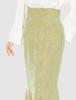 [FRAY I.D] Flower Jacquard Mermaid Skirt