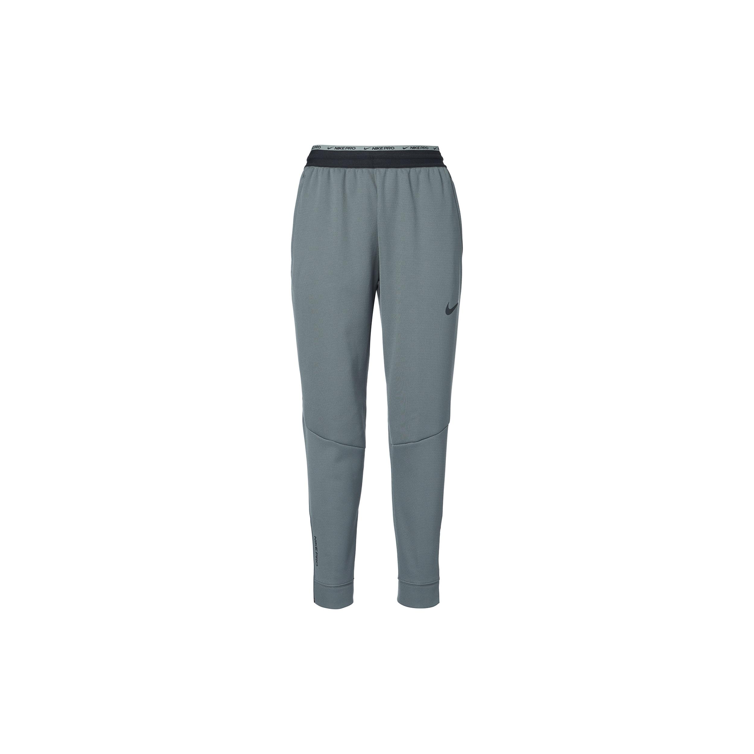 Men s Nike Np TF Turf Thrma Sphr Fleece Lined Stay Warm Sports Knit Bundle Feet Long Pants/Trousers Dark Grey DD2123-068 XL