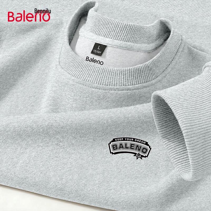 

Baleno Men s Casual Loose Fit Heavyweight Pullover Sweatshirt 3XL