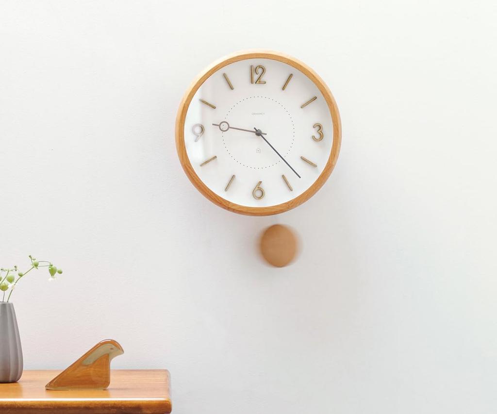 Interform Wall Clock CL-4425 Komero Sweep Movement