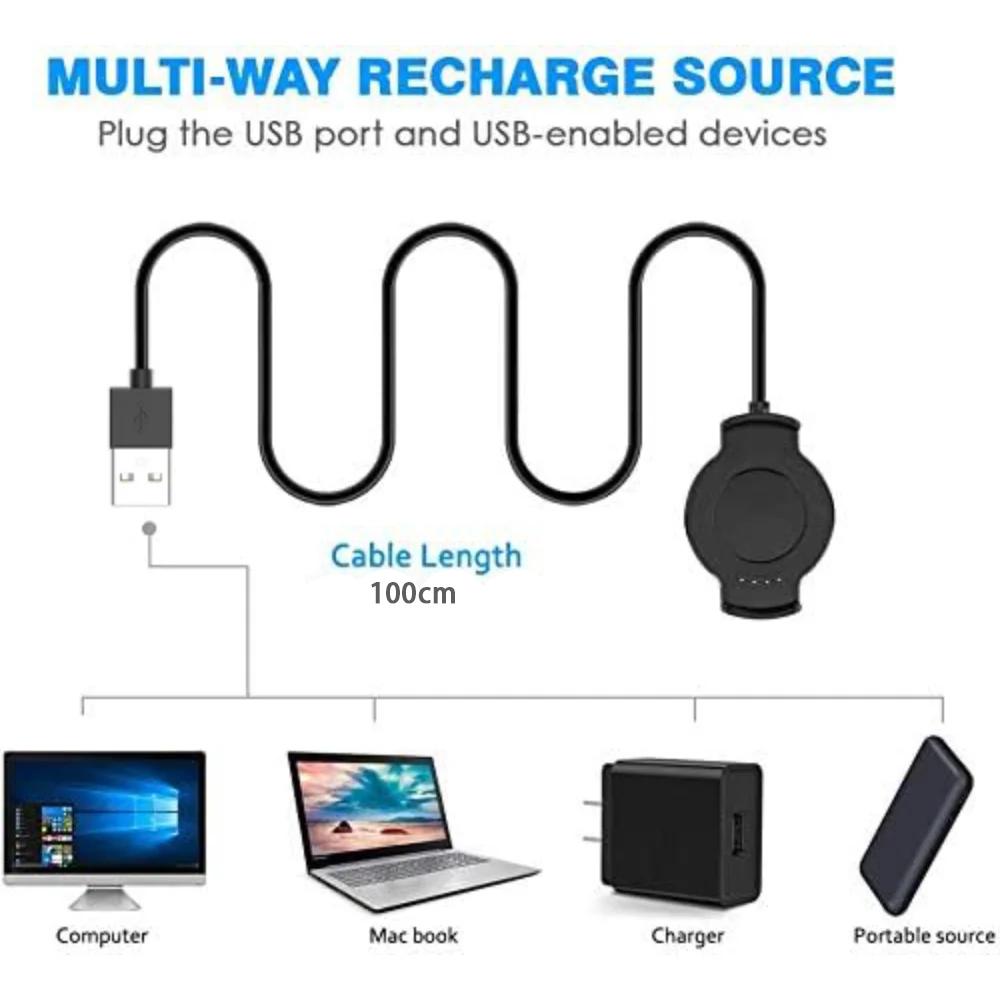 USB Charger For Huawei Watch 2/2 Pro Sport/Classic Charging Cable Smartwatch Dock Stand Adapter Replaceable Smart Accessories