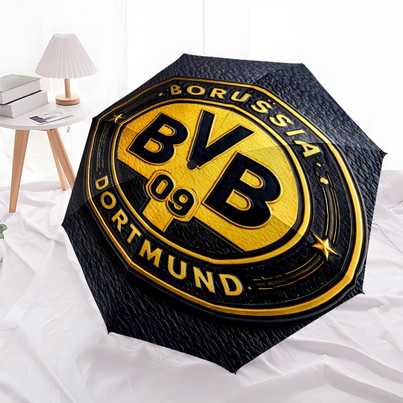 1pc B-BVB Umbrella, Sun Protection, And UV Shielding. It Has Eight Sturdy Ribs for Outdoor Use And Perfect As a Holiday Gift