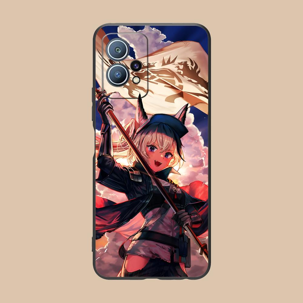 Arknights Grani Matte TPU Mobile Phone Case for Huawei P60 P50 P40 P30 P20 P10 P9 P8 Pro Lite Plus Colorful Printing Cover