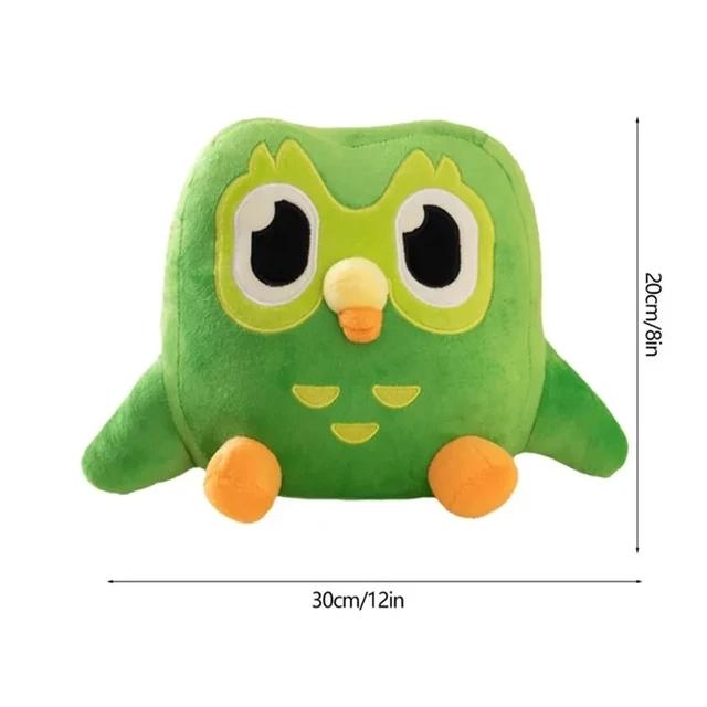 

30CM Duolingo Lily Owl Plush Toy Purple Girl Cartoon Animation Cute Stuffed Girl Plush Toys A Birthday Gift for Children